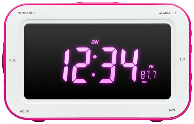 Radio-réveil avec projection de l'heure "Fairy" - Packshot