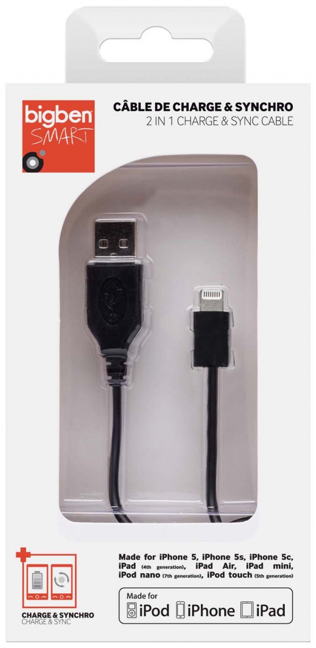 Câble de charge Apple - Packshot