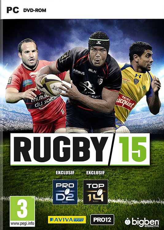 RUGBY 15 - Packshot