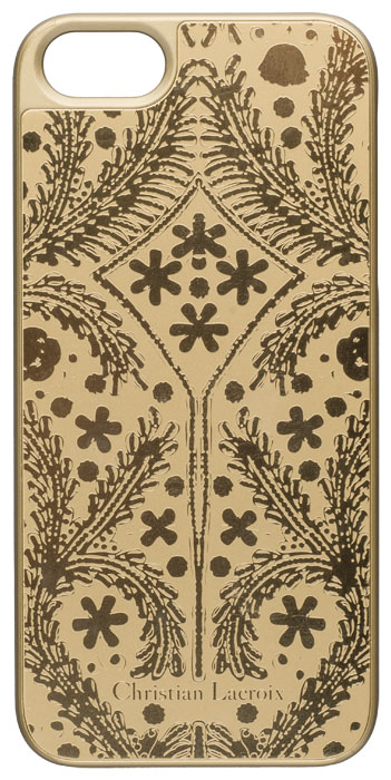 Coque arrière Christian Lacroix "Paseo Oro y Plata" (Or) - Packshot