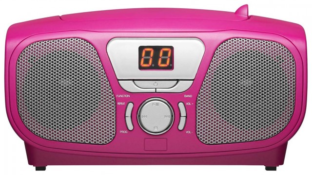 Boombox CD46 « Kidzy » (Frozen Raspberry) – Packshot