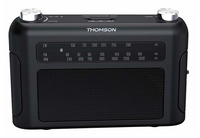 Radio Portable 3 Bandes (Noir) - Packshot