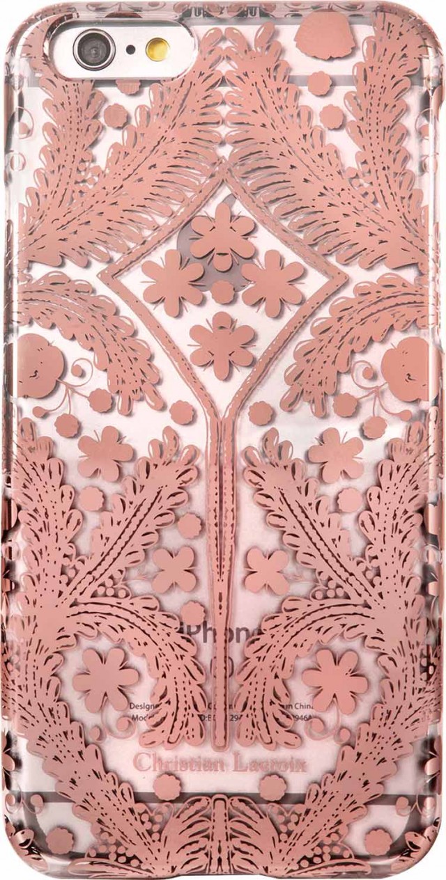 Coque Christian Lacroix « Paseo » (Rose dorée) - Packshot