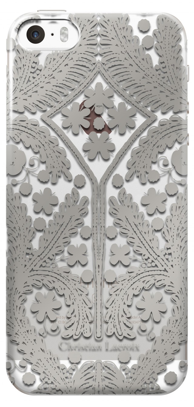Coque Christian Lacroix « Paseo » (Argent) - Packshot