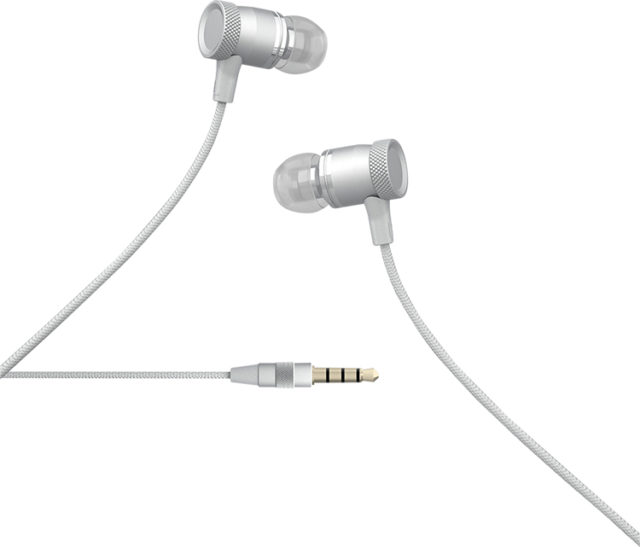 Kit piéton intra-auriculaire Colorblock (argenté) - Packshot