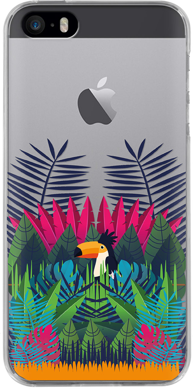 Coque semi-rigide (multicolore Amazonia) - Packshot
