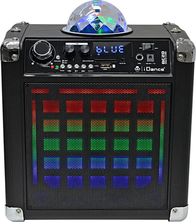 Système Bluetooth karaoke avec effet disco lumineux BC20 I DANCE - Packshot