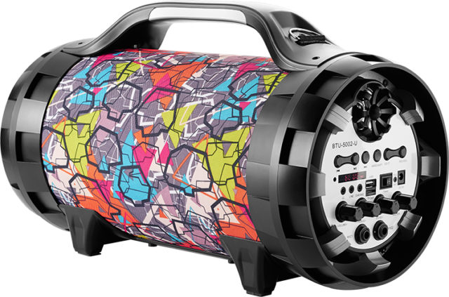 Enceinte portable lumineuse Ghetto Blaster BT50GRAFF BIGBEN - Packshot