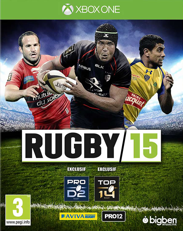 RUGBY 15 Xbox One - Packshot