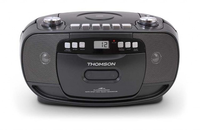 Radio Cassette/CD Portable THOMSON (Noir) - Packshot