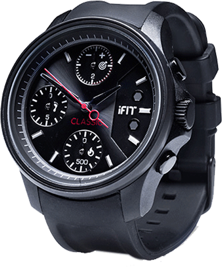 Montre IFIT Classic (noir) - Packshot