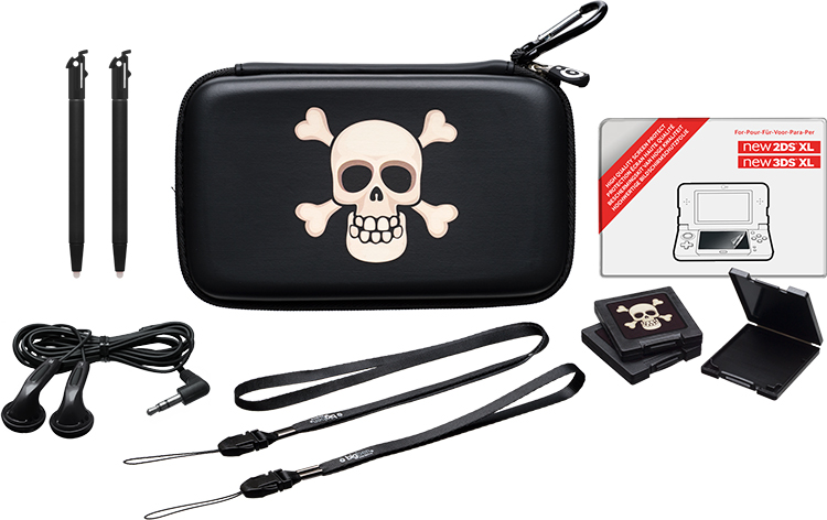 Pack « essential » pour console Nintendo New 2DS™ XL/ Nintendo New 3DS™ XL (édition limitée « pirate ») - Packshot