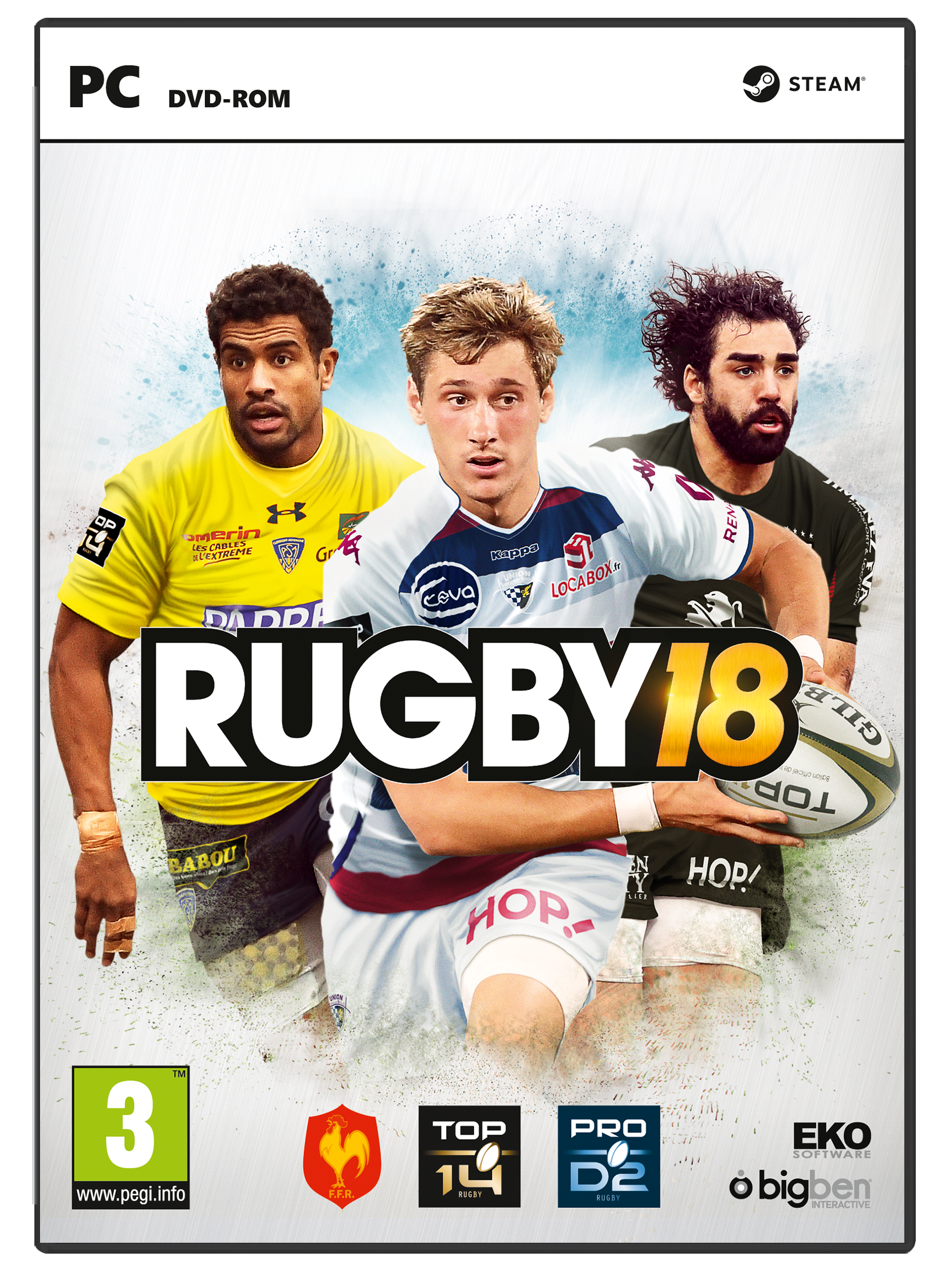 RUGBY 18 - Packshot