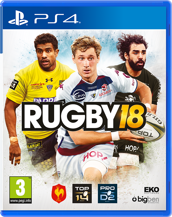 RUGBY 18 - Packshot