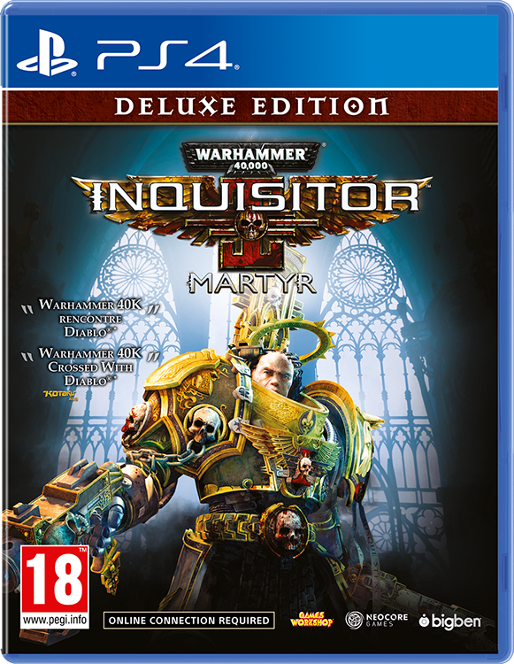 Warhammer 40000 Inquisitor Martyr Deluxe Edition - Packshot
