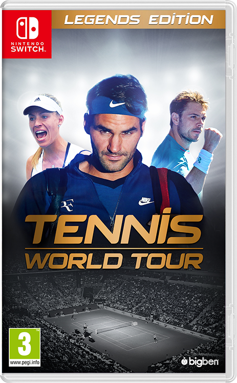 Tennis World Tour Legends Edition - Packshot