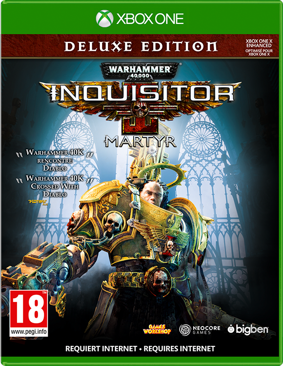 Warhammer 40000 Inquisitor Martyr Deluxe Edition - Packshot