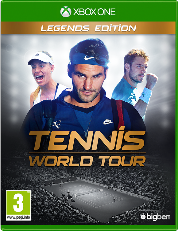 Tennis World Tour Legends Edition - Packshot