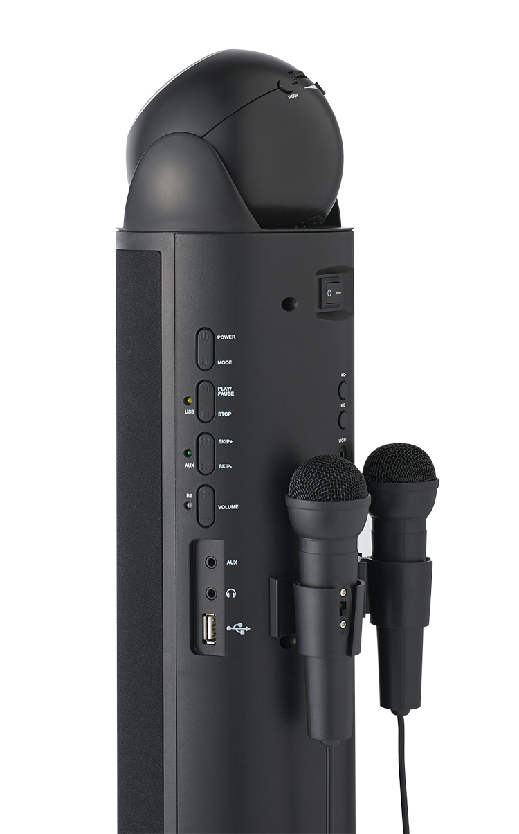 Tour multimédia avec 2 microphones TW11LASER BIGBEN Bigben Le