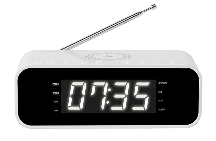 Radio réveil avec chargeur sans fil CR221I THOMSON - Packshot