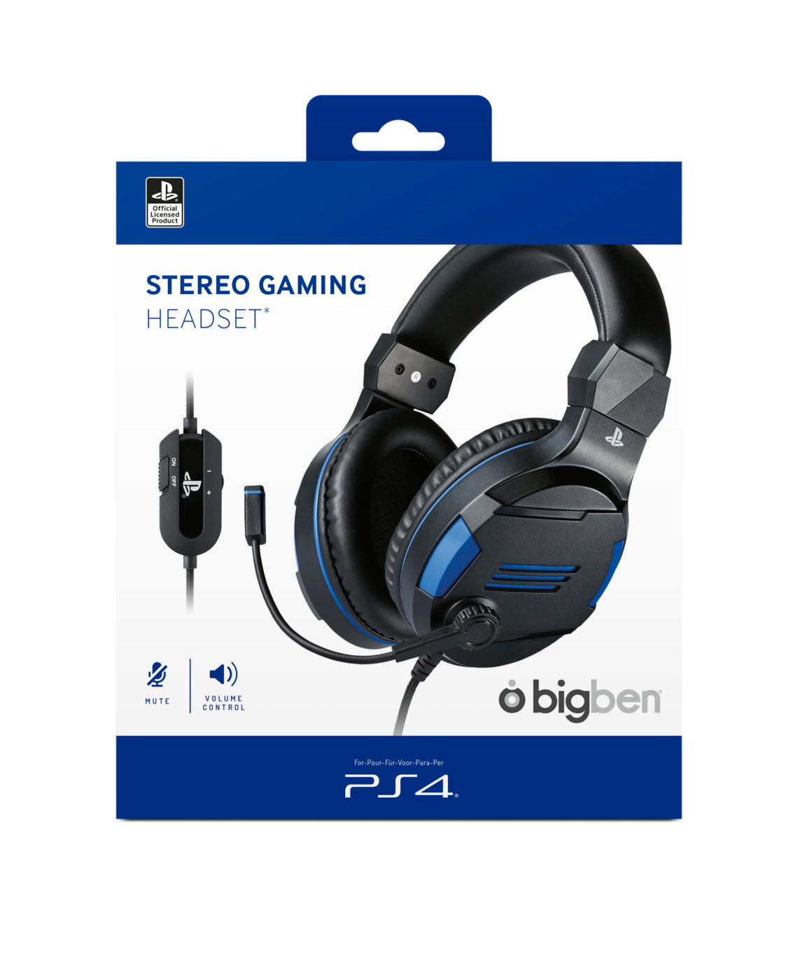 Casque de jeu stéréo pour PS4™, PC, MAC et appareils mobiles PS4OFHEADSETV3  BIGBEN, Bigben - Le Design Sonore pour tous, Audio, Thomson, Bigben  Party, Bigben kids, Lumin'US, Colorlight