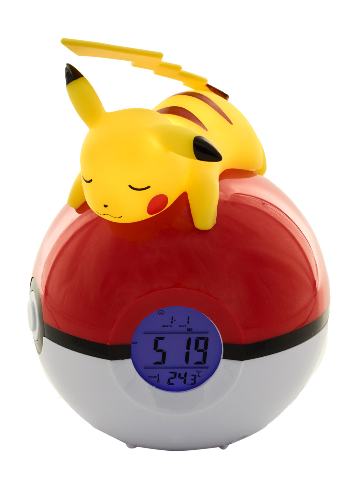 RADIO REVEIL VEILLEUSE PIKACHU ET POKEBALL – 811354 TEKNOFUN, Bigben - Le  Design Sonore pour tous, Audio, Thomson, Bigben Party, Bigben kids, Lumin'US, Colorlight