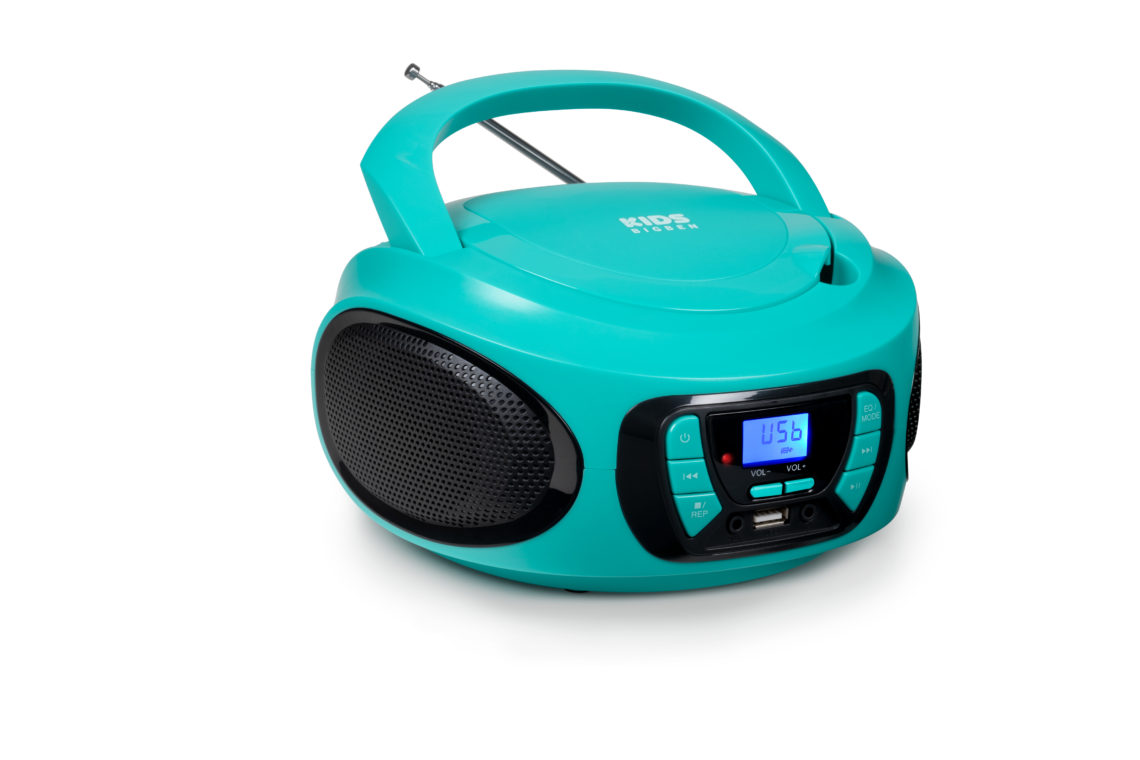 BIGBEN INTERACTIVE CD62BLUSBBT Bleu Radio Lecteur CD portable