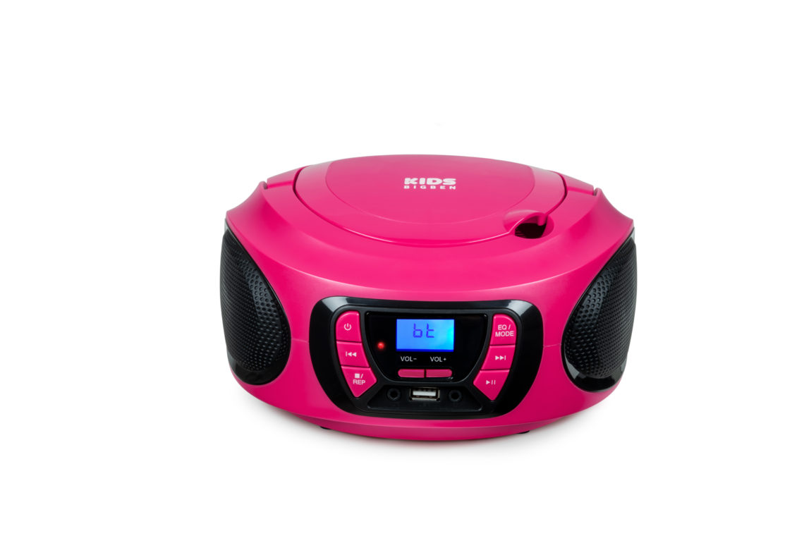 Lecteur CD Enfant Portable, Radio CD Bluetooth USB