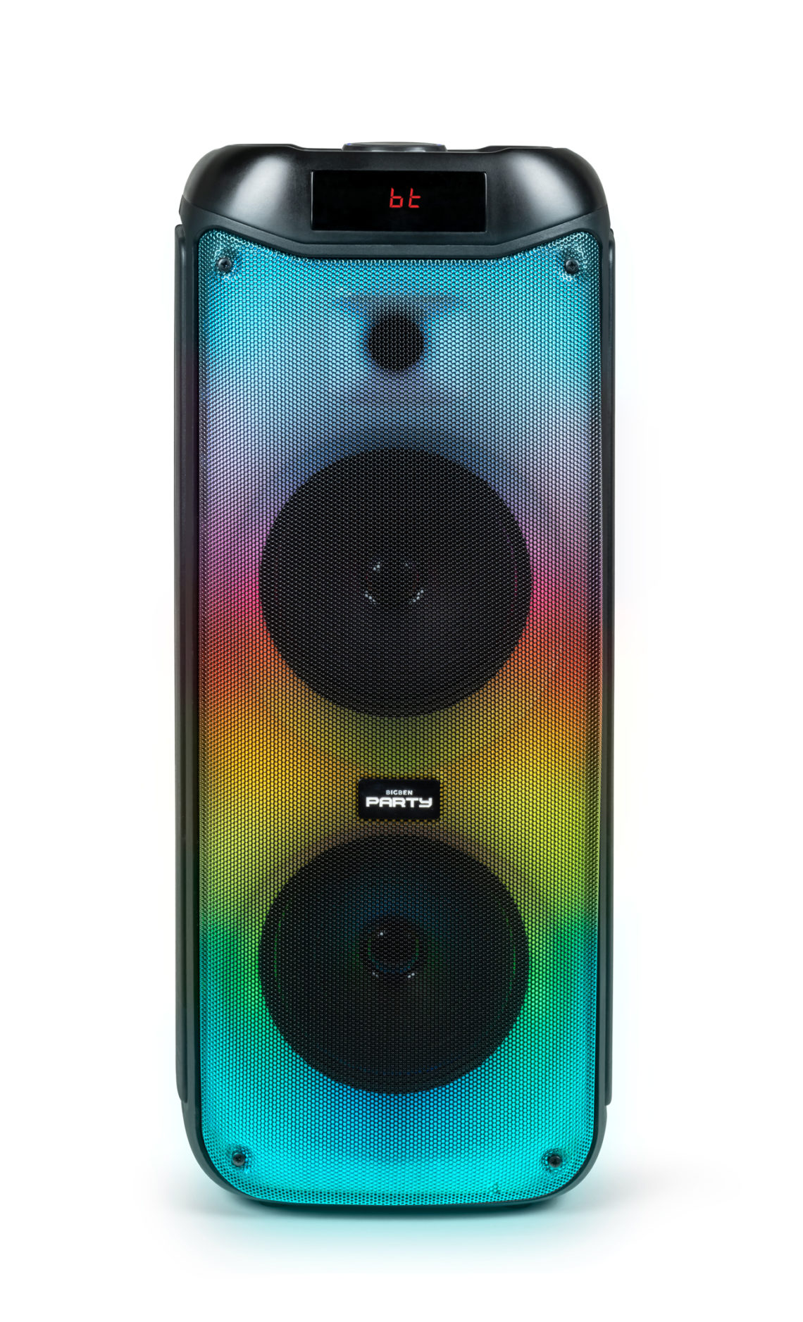 Enceinte Bluetooth Lumineuse, Puissance 50W et Étanche IP54, Bigben Party  BT Lite - Noir - Français