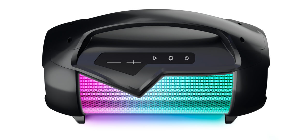 ENCEINTE SANS FIL LUMINEUSE OUTDOOR – PARTYBTIPLITE BIGBEN | Bigben ...