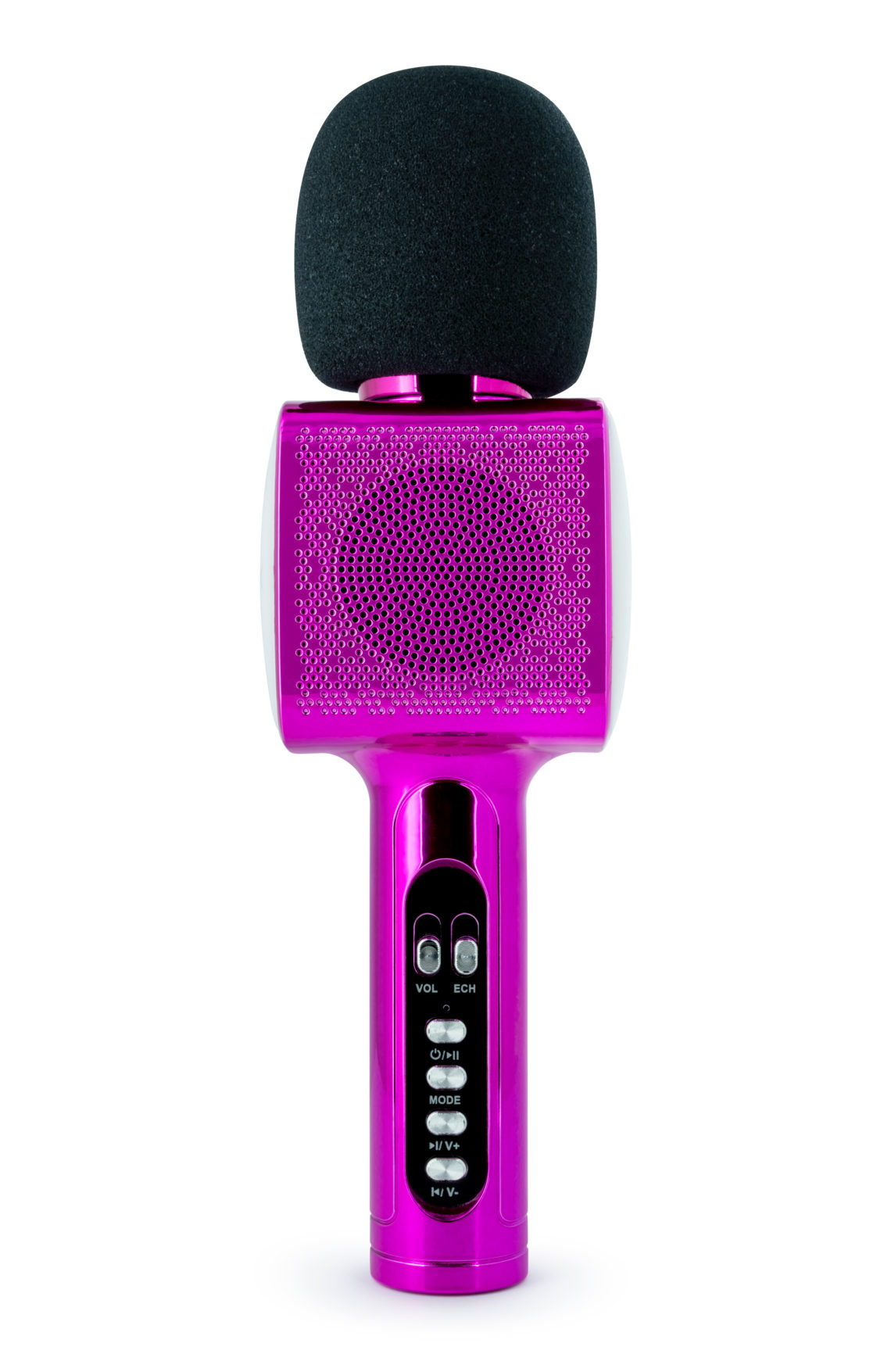 MICROPHONE KARAOKE AVEC EFFETS LUMINEUX (Rose) – PARTYBTMIC2PK, Bigben -  Le Design Sonore pour tous, Audio, Thomson, Bigben Party, Bigben kids, Lumin'US, Colorlight