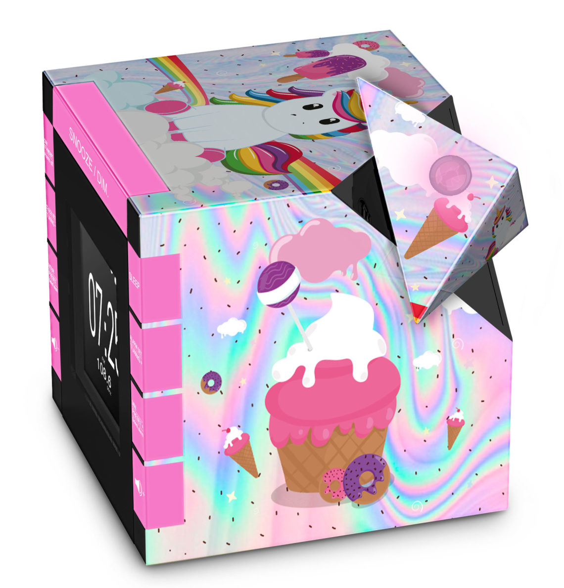 Radio-Réveil « Happy Cube » RR70PDOGS2 BIGBEN, Bigben - Le Design Sonore  pour tous, Audio, Thomson, Bigben Party, Bigben kids, Lumin'US, Colorlight