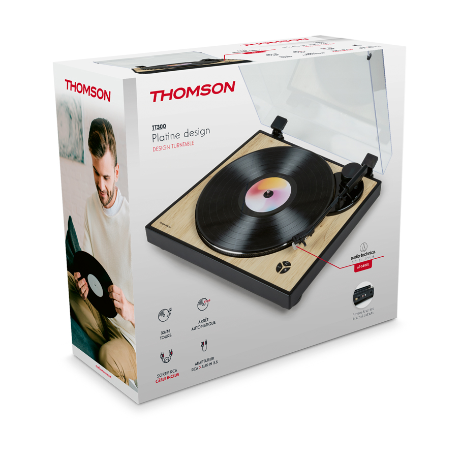 Platine design TT300 – Thomson, Bigben - Le Design Sonore pour tous, Audio, Thomson, Bigben Party, Bigben kids, Lumin'US, Colorlight