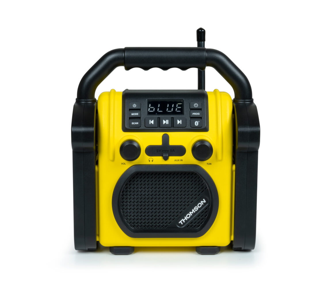 RADIO & ENCEINTE DE CHANTIER – WKR50BT THOMSON, Bigben - Le Design Sonore  pour tous, Audio, Thomson, Bigben Party, Bigben kids, Lumin'US, Colorlight