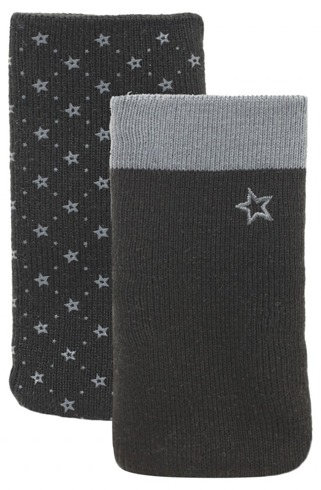 Set of two cotton sock (Black and Grey) - Packshot