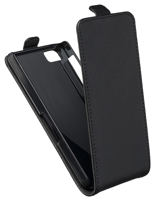 Flap case for BlackBerry Z10 (Black) - Packshot
