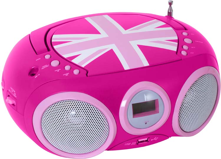 CD player with USB port CD32GBGIRLY BIGBEN Bigben Interactive Audio
