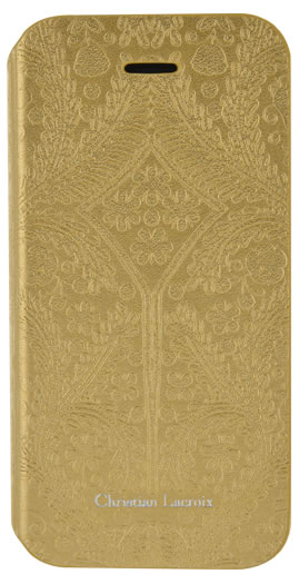 CHRISTIAN LACROIX folio case "Paseo Oro y Plata" (Gold) - Packshot