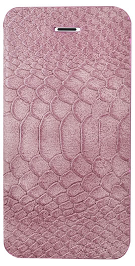 Folio case faux-crocodile (Lilac) - Packshot