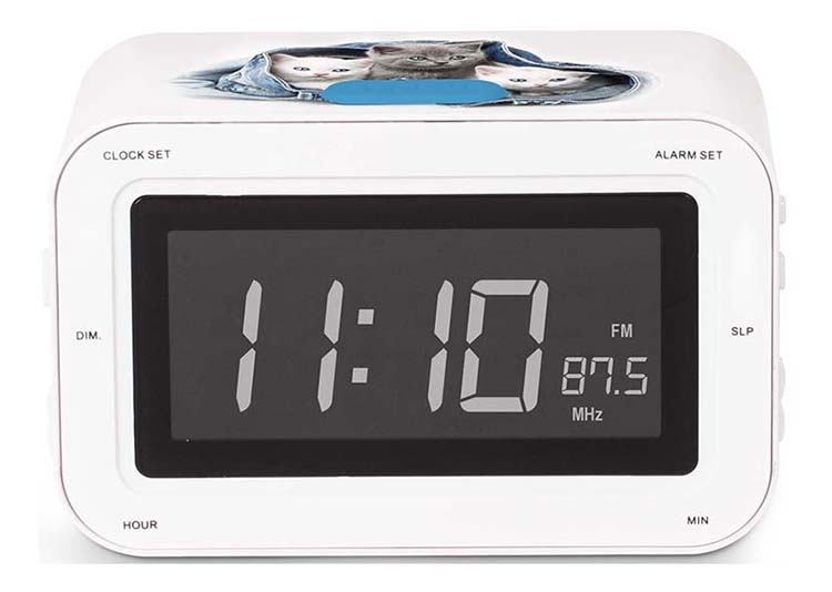 Industrialiseren Tot Mauve Alarm Clock Radio 'Kitties' RR30CATS2 BIGBEN | Bigben EN | Bigben | Audio |  Lumin'US | Bigben Party | Aromasound |Gaming-Zubehör | Games