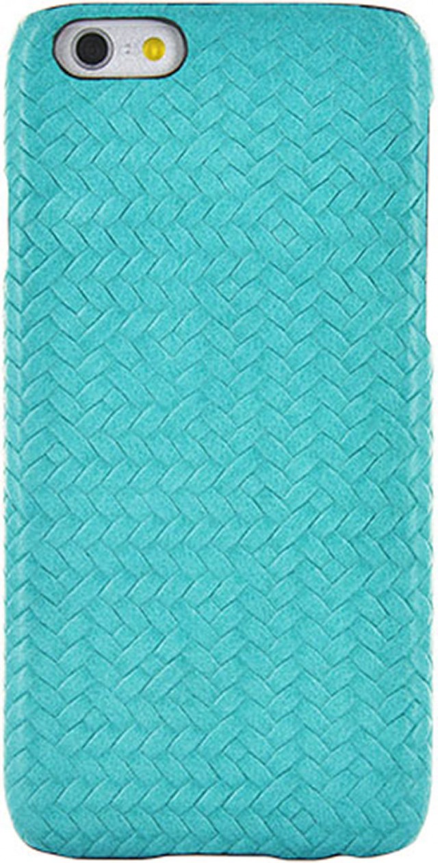 Hard Case ‘Braided Leather’ (Blue) - Packshot