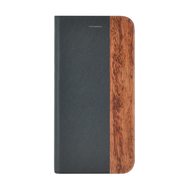 Folio Case Bi-material Wood & Leather - Packshot