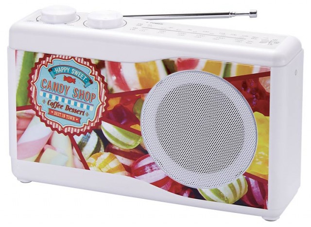 Portable radio (candy) - Packshot