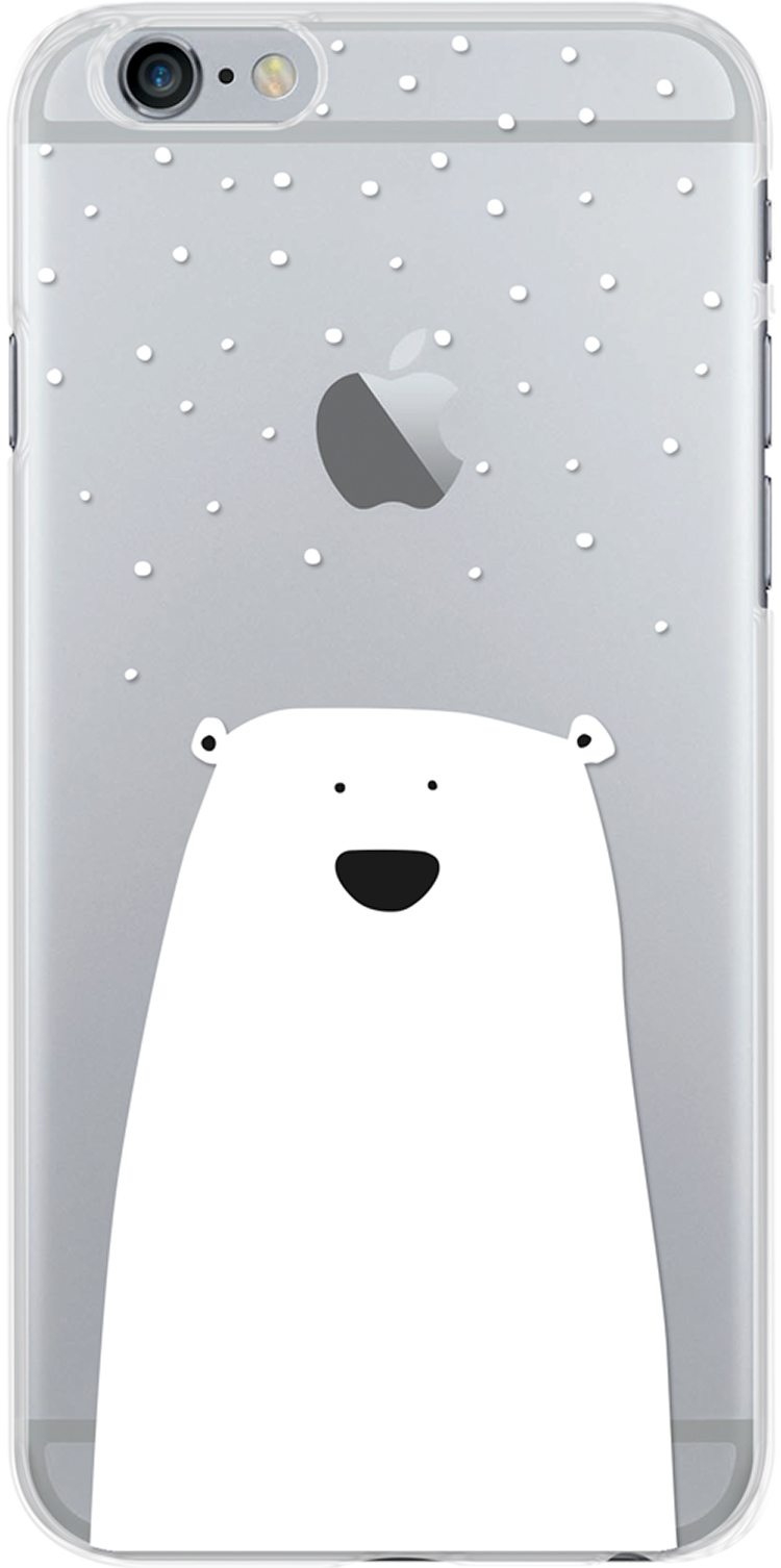 Semi-rigid case clear (little white bear) - Packshot