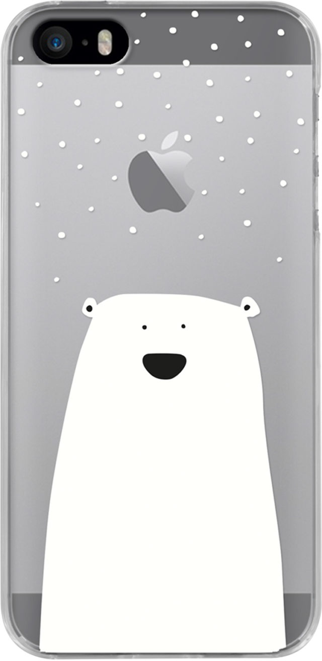 Semi-rigid case clear (little white bear) - Packshot