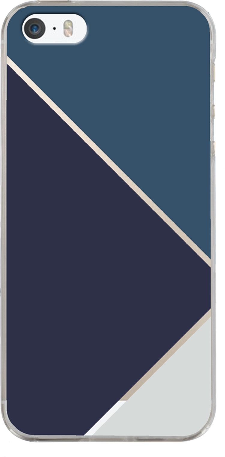Semi-rigid case (blue) - Packshot