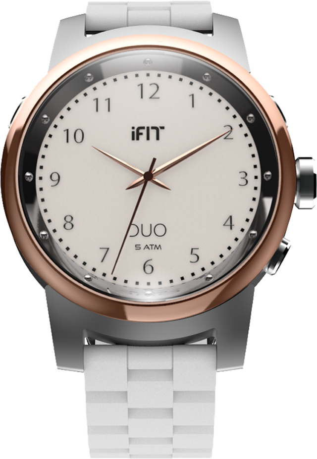 IFIT watch Duo (white) - Packshot