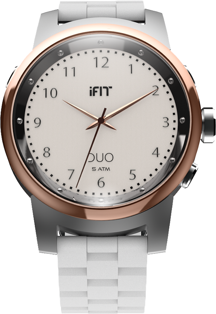 IFIT watch Duo (white) - Packshot