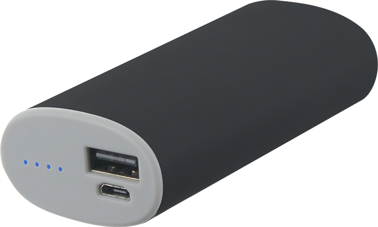 Power bank 5000 mAh (Black) - Packshot