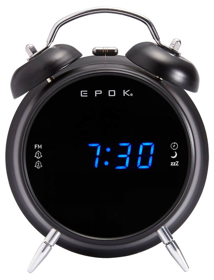 Dual alarm clock (black) RR90EPOKN EPOK® BIGBEN - Packshot